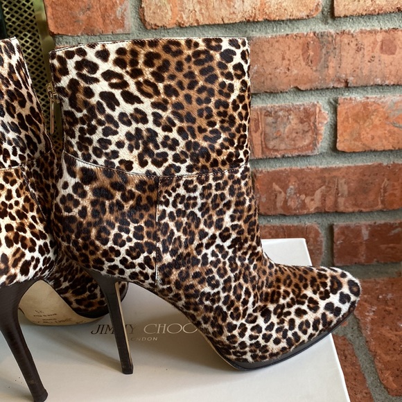 Jimmy Choo Alanis Ponyhair Ankle Booties - Picture 7 of 10